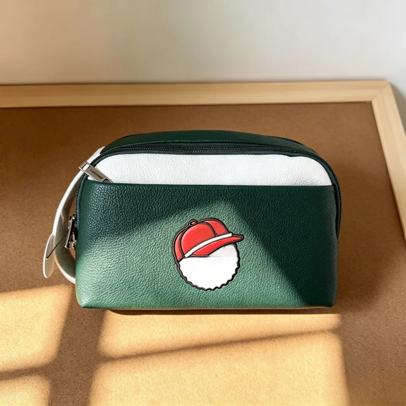 2026 Fashion Unisex Golf Hand Pouch, Portable Golf Ball Storage Bag Lightweight Hand Bag for Men Women Golf Training