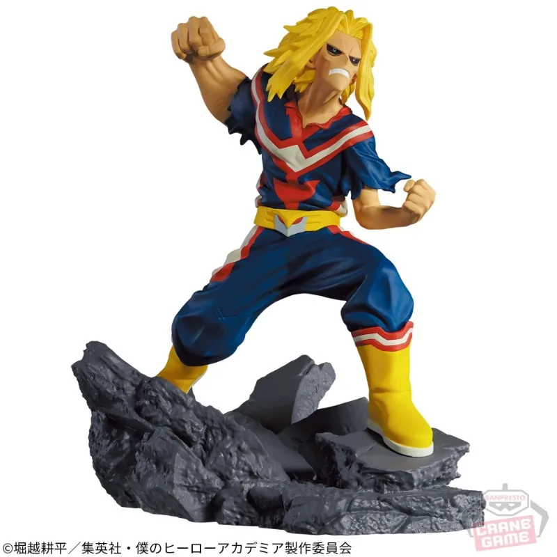 Bandai Original My Hero Academia Anime Figure Combination Battle All Might Action Figure Toys for Boys Girls Kids Birthday Gifts