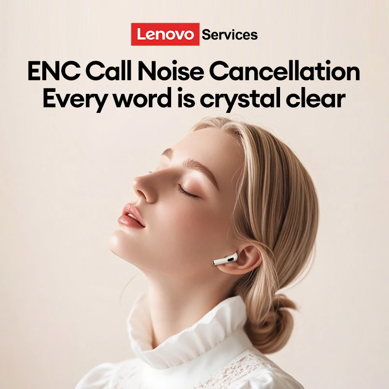 الأصلي لينوفو LE201 سماعة لاسلكية تعمل بالبلوتوث V6.0 سماعات ENC HD دعوة سماعة التحكم باللمس سماعات الأذن الكمون المنخفض سماعات الألعاب