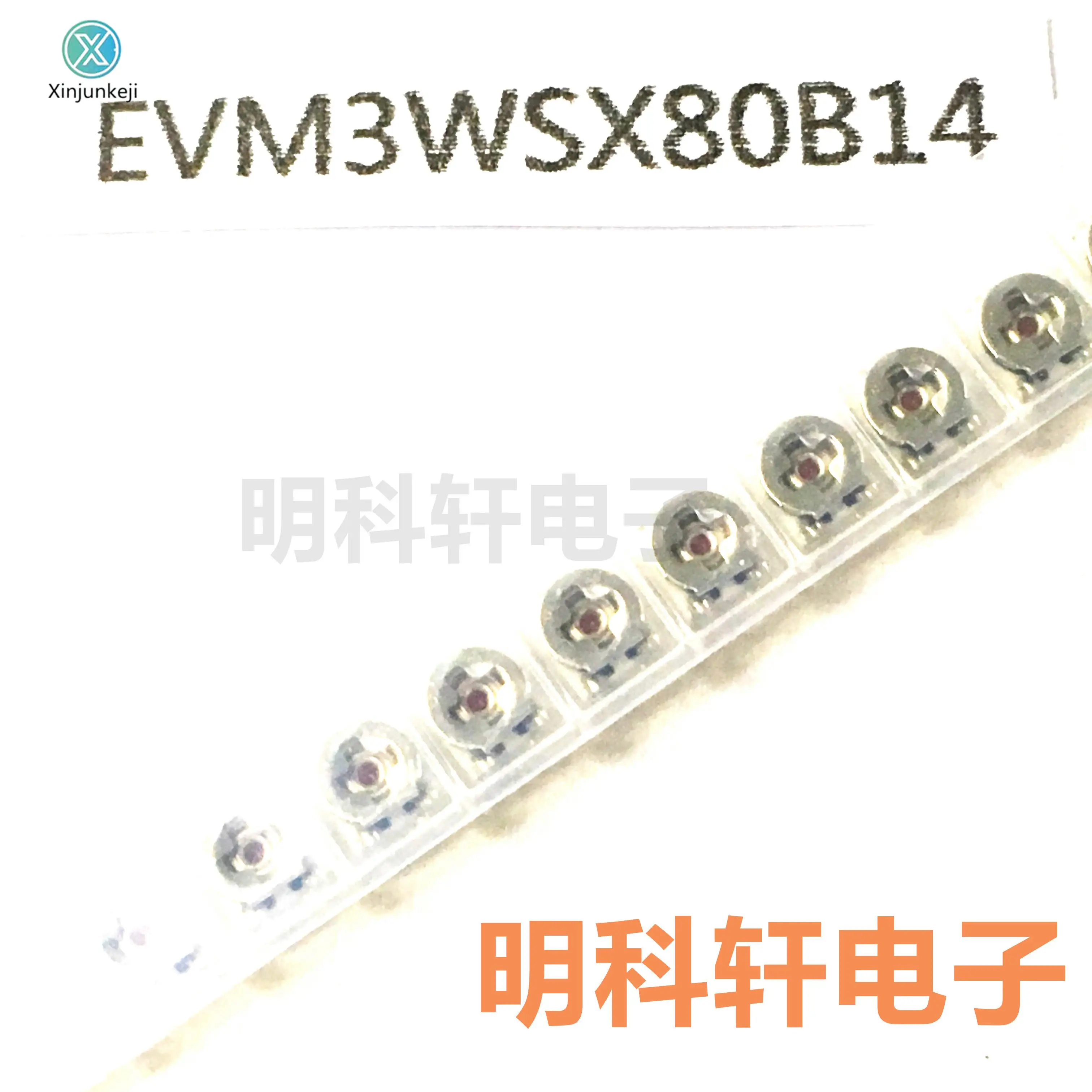 

30pcs orginal new EVM3WSX80B14 SMD adjustable resistor potentiometer 3*3 10K