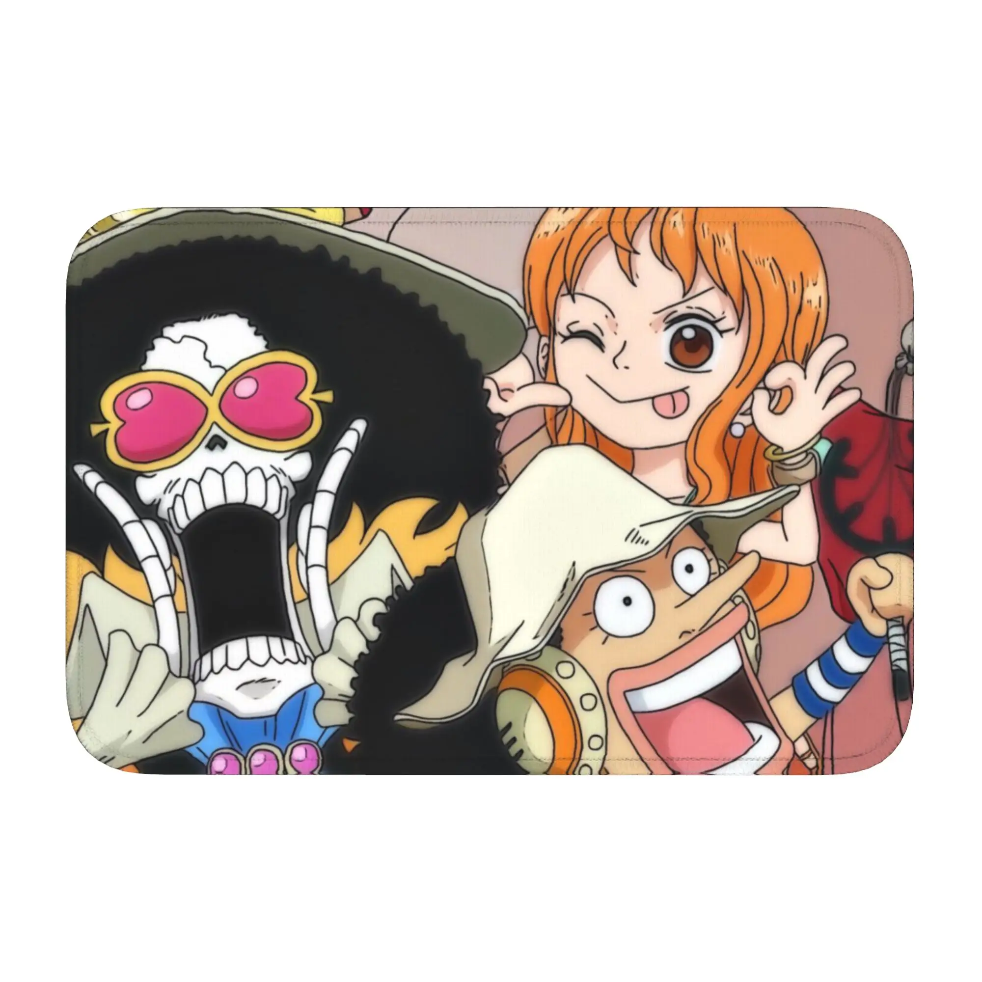 

Custom Anime One P-Pieces Doormat Non-Slip Bath Kitchen Welcome Mat Living Room Door Floor Entrance Carpet Rug Footpad