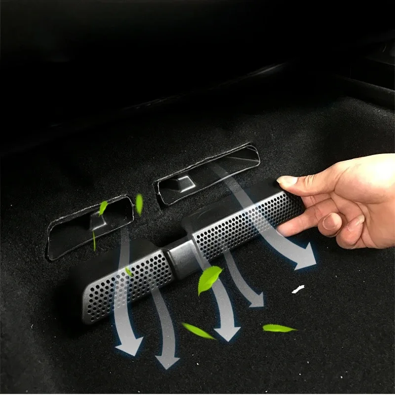 2 Stuks Air Uitlaat Cover Auto Luchtuitlaat Cover Grille Sticker Voor Skoda Kodiaq Voor Seat Ateca Voor Vw Tiguan Mk2 Touran