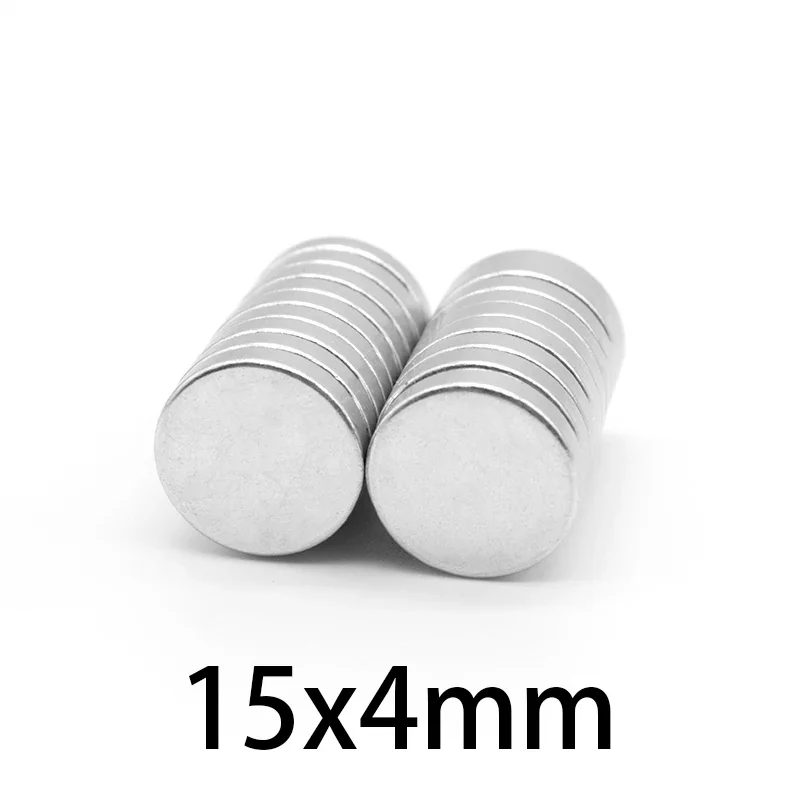 

2/5/10/20PCS 15x4 mm Disc Strong Cylinder Rare Earth Magnet 15mmx4mm N35 Round Neodymium Magnets 15x4mm 15*4 mm