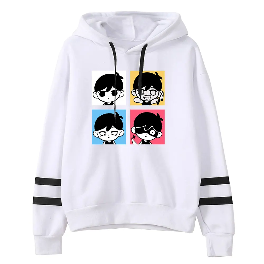 Hot Game Omori Vintage 90s Pullover Hoodie Fashion Merch Hoodie Pullover Pullovers Fashion Sports Sweatshirt
