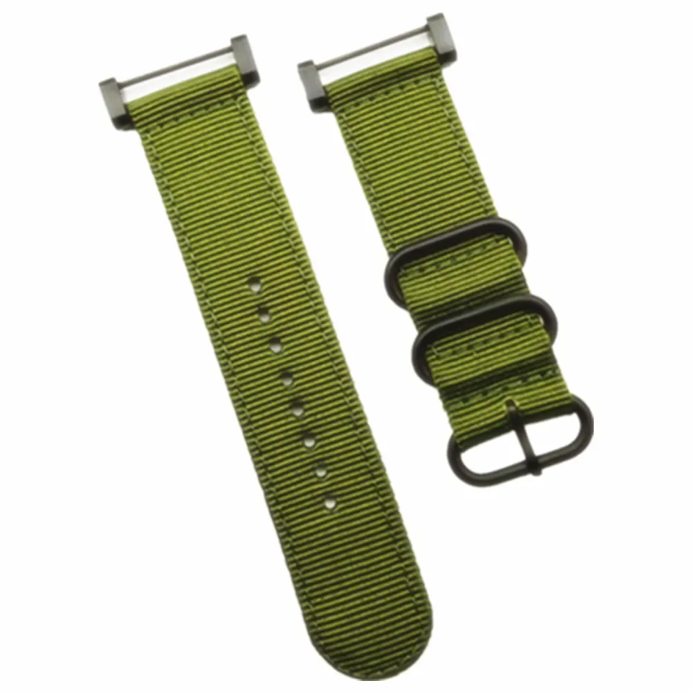 Watch Band Strap Nylon Watchband 24MM +1 set Adapters +Tools 5 Color Quick Drying For Suunto Core Series Traverse