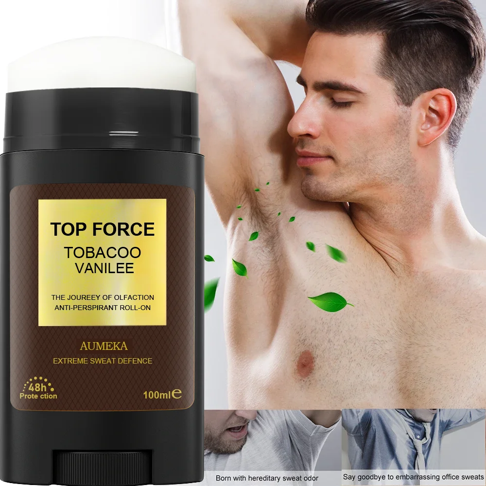 โรลออนระงับกลิ่นกายและเหงื่อสำหรับผู้ชาย กลิ่นหอมสดชื่น ติดทนนาน พร้อมแบบแท่ง