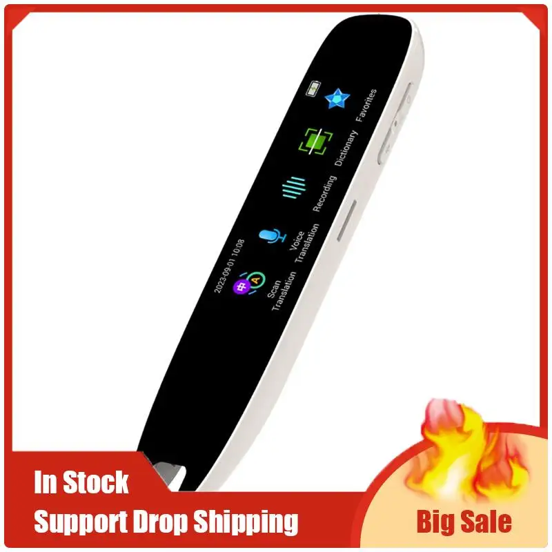 أفضل العروض قلم ترجمة المسح الضوئي مترجم اللغة في الوقت الحقيقي ترجمة ذكية غير متصلة بالإنترنت 112 لغة مسح النص