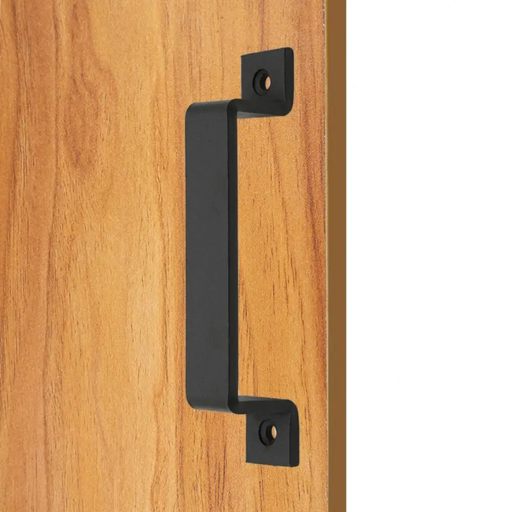 

New Modern Barn Door Handle Minimalist Multifunctional Furniture Handle Black Light Luxury Sliding Door Handle Wood Door