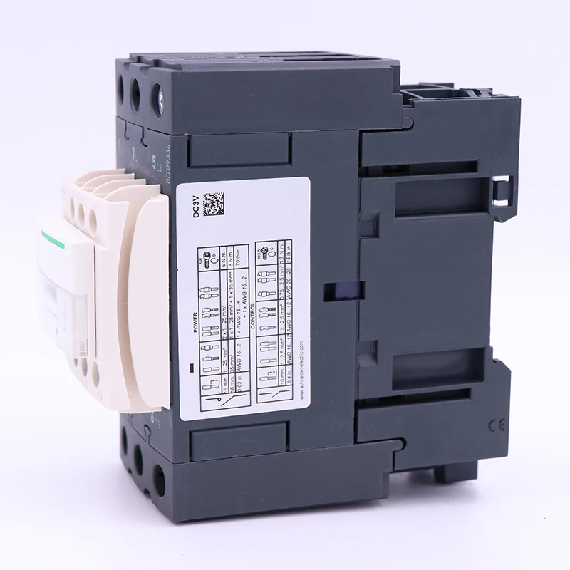 

LC1D65AV7 Электрический магнитный контактор переменного тока 3P 3NO LC1-D65AV7 65A 400V Катушка переменного тока