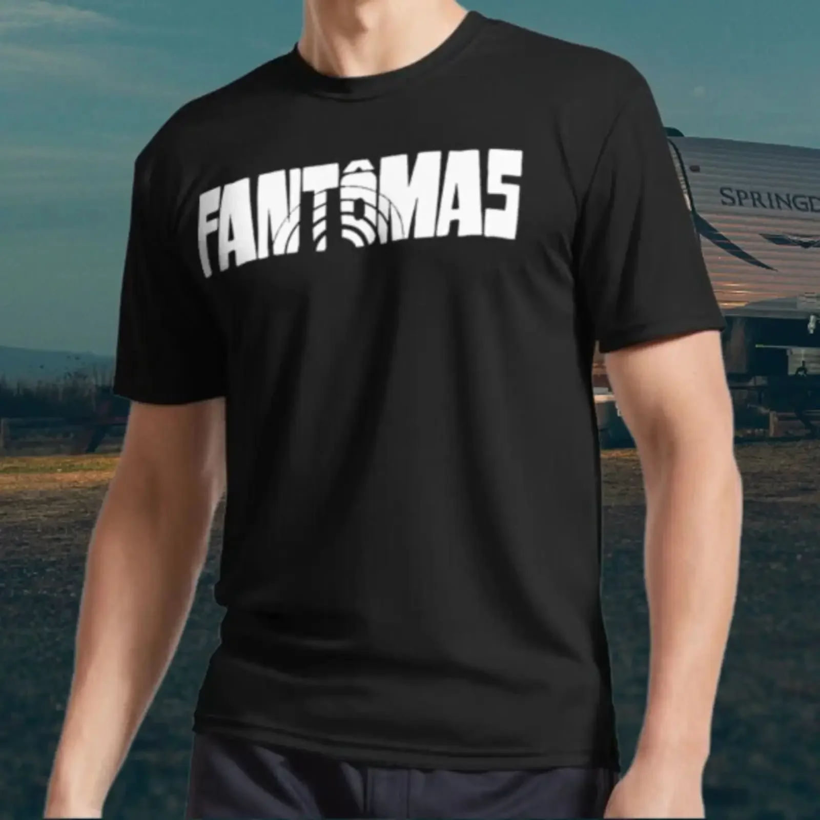 Fantomas Classic Active Logo T Shirt Funny Size S to 5XL vintage Washed Versatile fashion homme Soft Slightly graphic
