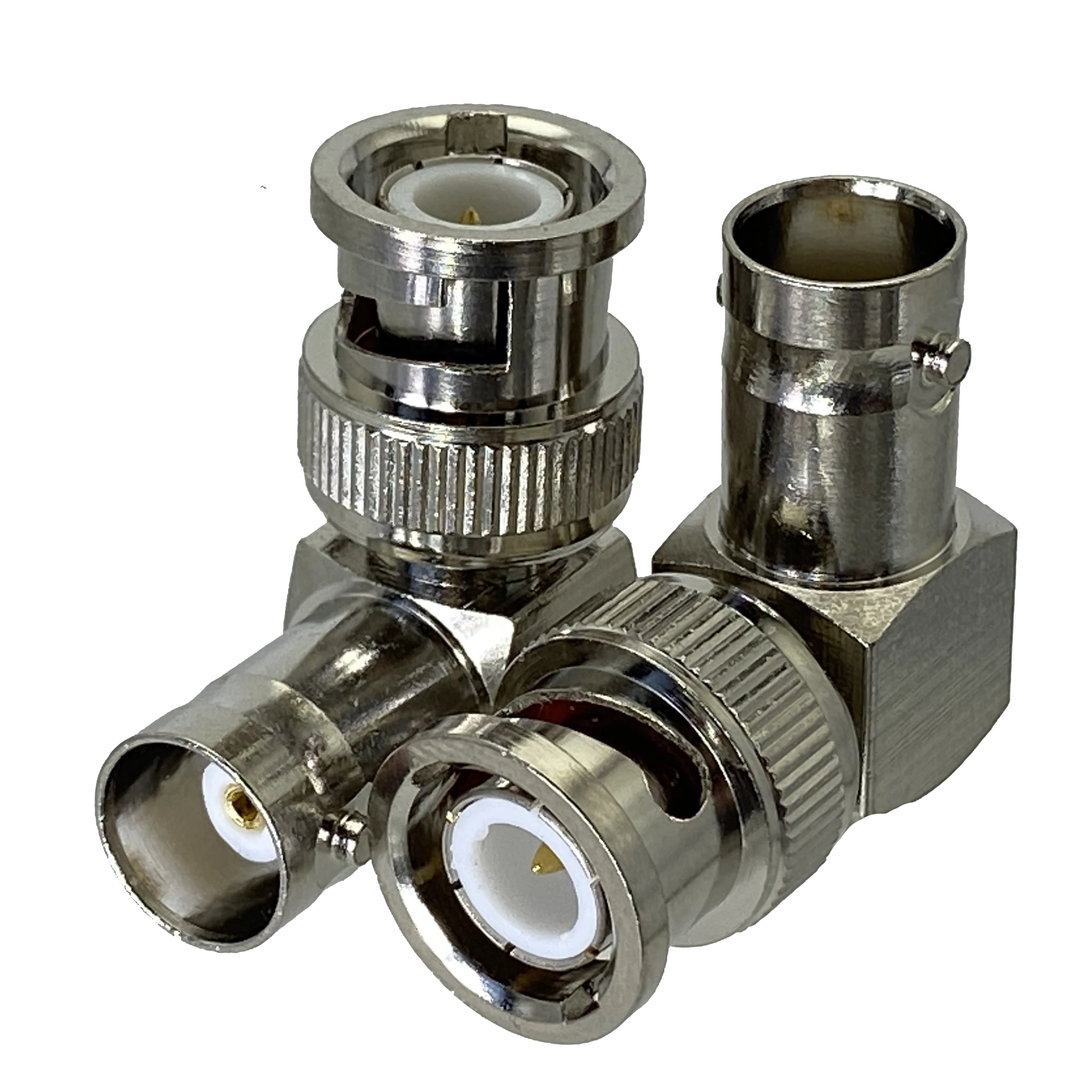 Right Angle BNC Connector - BNC Elbow Male Female Adapter / 90 Degree Coaxial Connector/Low and High Frequency, 50 Ohm 1Pcs