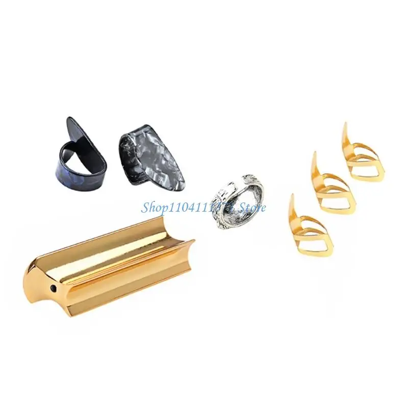 P9FC Stainless Steel Guitar Slide Tone Bar for Resonators Electric And Steel Guitars