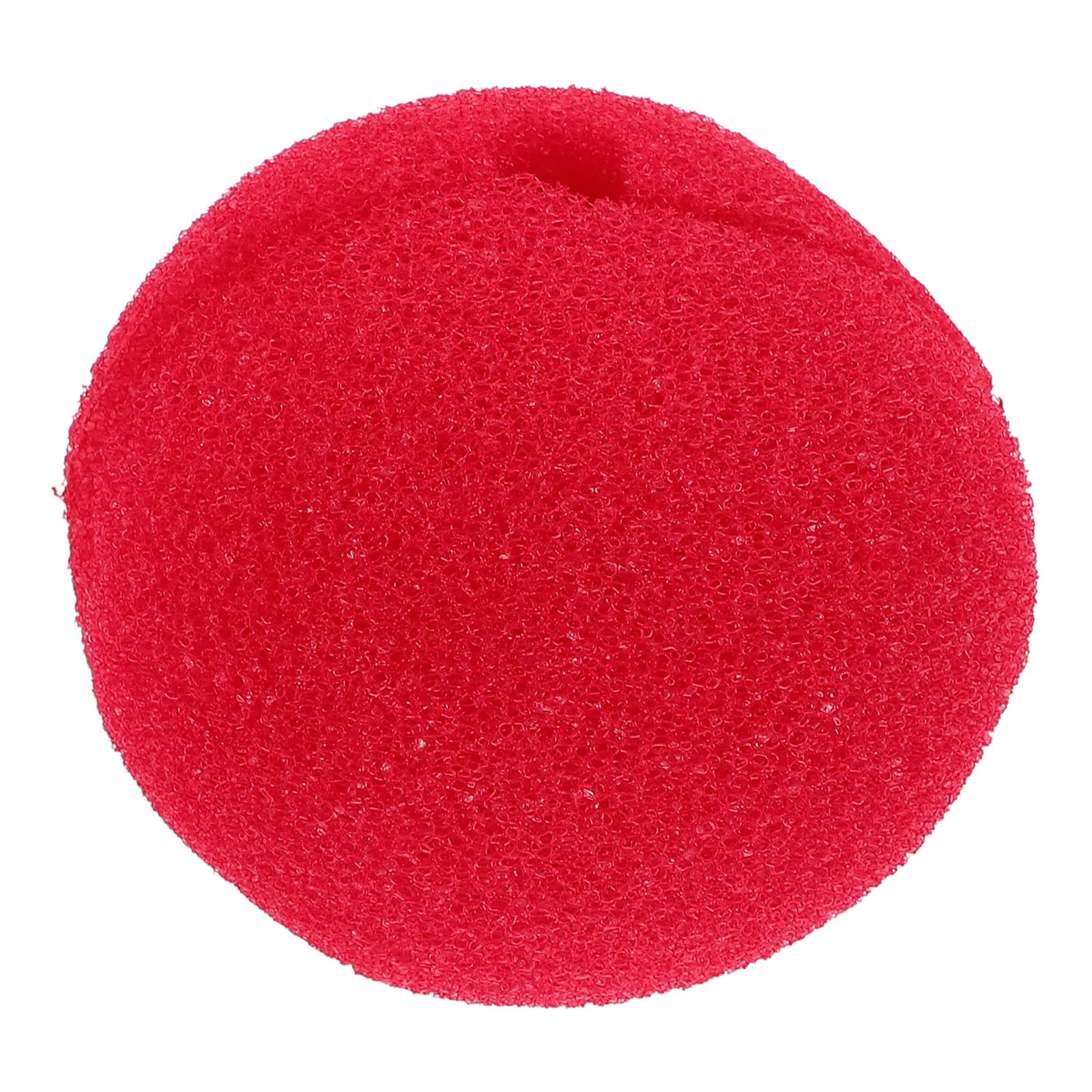 

One Size Red Clown Nose Lightweight Comfortable Halloween Cosplay Masquerade Party Clown Costume Accessory Nose Red