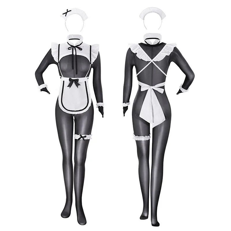 

Sexy Women Bikini Swimsuit Gauze Open Crotch Jumpsuit Cosplay Costume Inverse Reverse Bunny Suit Anime Maid Women Halloween Set