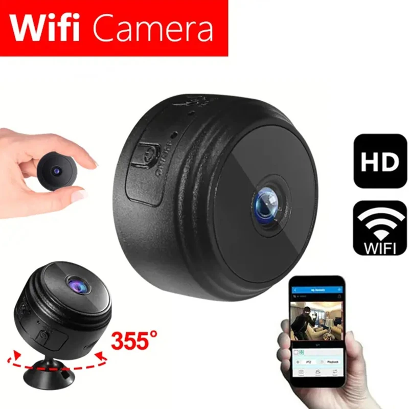 Mini cámara A9 WiFi monitoreo inalámbrico protección de seguridad Monitor remoto videocámaras videovigilancia hogar inteligente