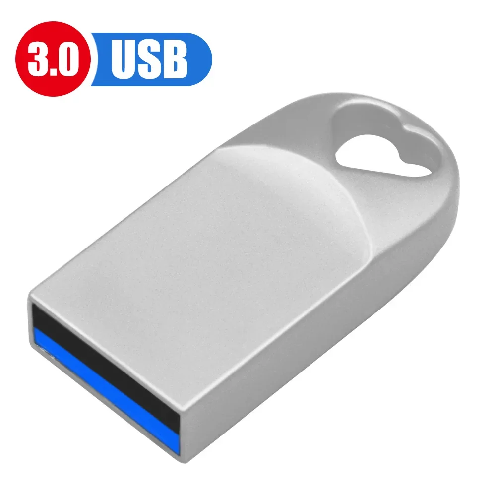 محركات أقراص فلاش USB 3.0 عالية السرعة 128 جيجابايت 64 جيجابايت 32 جيجابايت 16 جيجابايت بندريف معدن الحب عصا الذاكرة قلم مقاوم للماء محرك فلاش هدية إبداعية