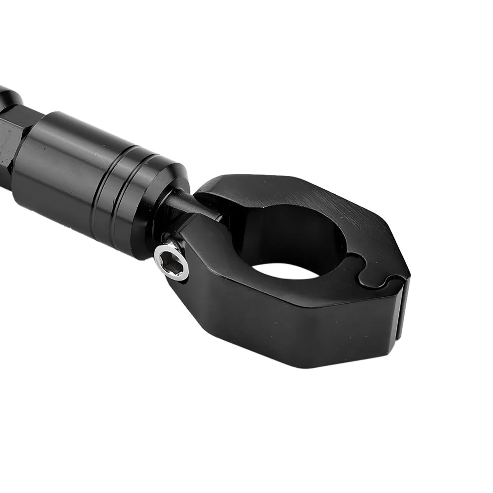 Durable Aluminum Alloy Handlebar Brace No rusting Adjustable Handlebar Cross bar Anti-Vibration Balance Bar Motorcycle