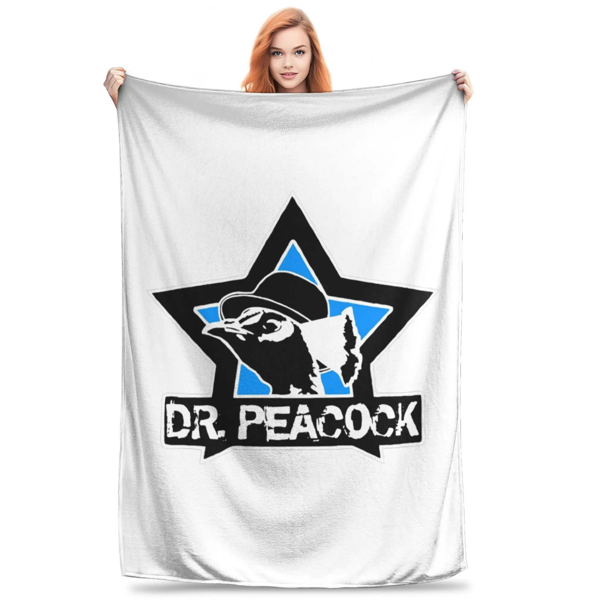 

Фланелевое одеяло Доктор Павлин, теплые плюшевые одеяла, мягкое покрывало для кровати, гостиной, дома, пикника, дивана