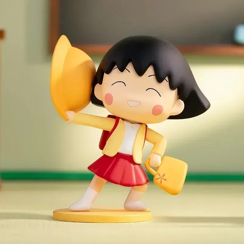 POP MART ちびまる子ちゃんのちょっと変わった冒険シリーズ ブラインドボックス サプライズ ミステリーボックス ミステリー アクションフィギュア ホームデスクトップ