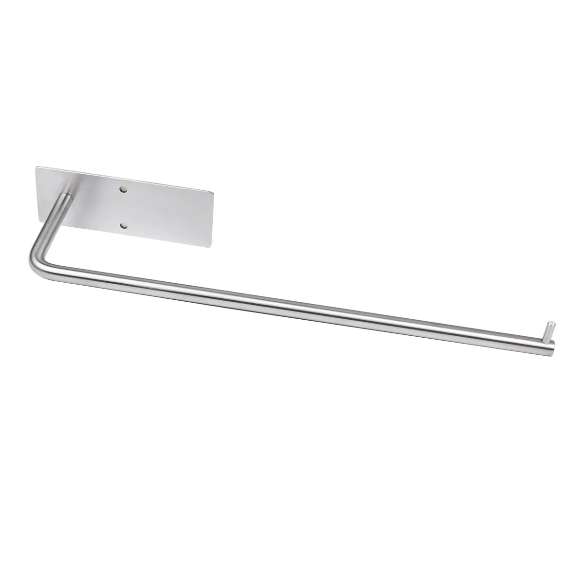 

Держатель для бумажных полотенец из нержавеющей стали, настенный кухонный диспенсер для рулонов, вешалка для салфеток для дома, антидеформационная, компактная