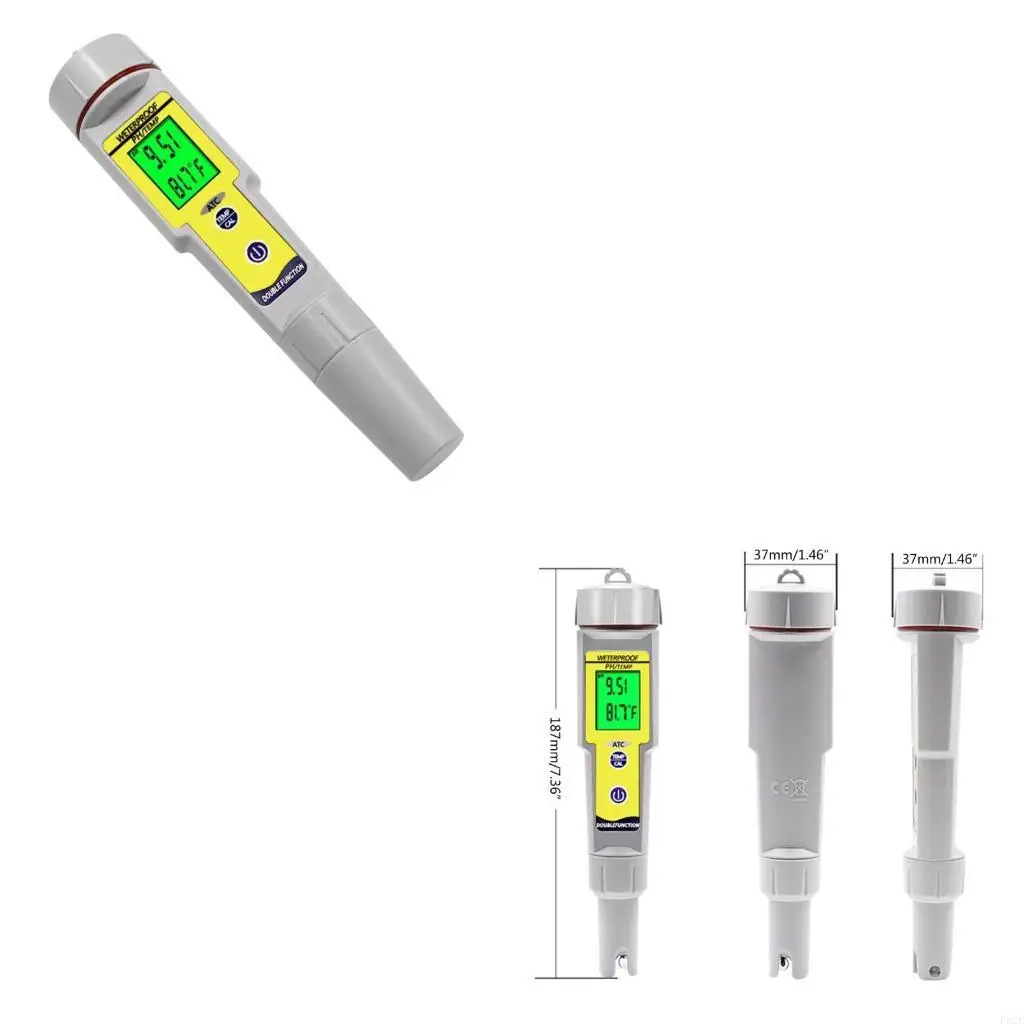 P82E Máy kiểm tra p8 meter axit pH thử nghiệm pH kiểm tra chính xác để kiểm soát chất lượng công cụ đo lường chính xác thực phẩm