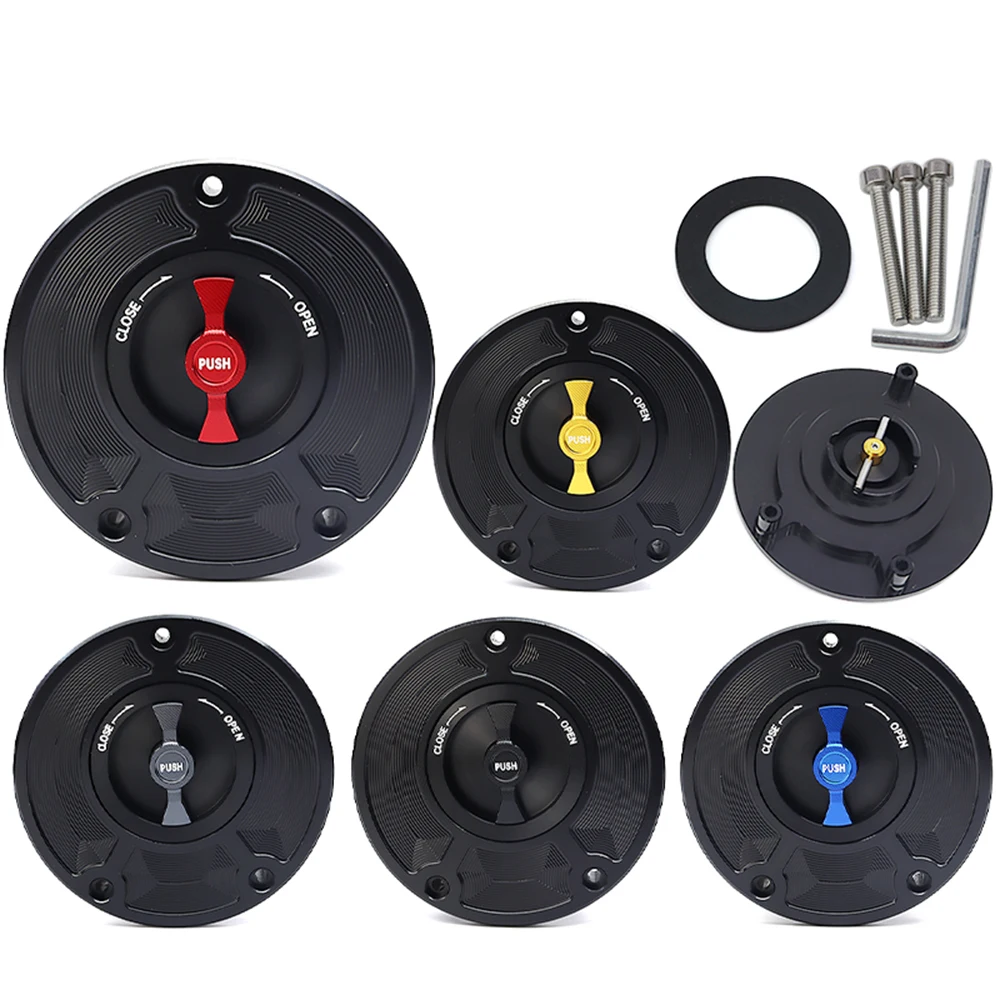 Motorcycle Keyless Motorcycle Gas Cap Fuel Tank Cap Cover For Honda CBR600RR CBR 600RR CBR600 RR 2003 to up