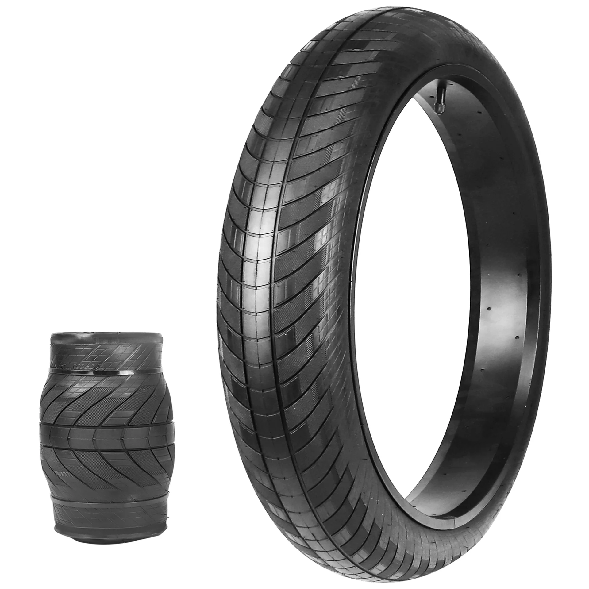 Snowmobile ATV Bicycle Mountain Bike Outer Wide Fat Tires Rubber Wired Bead 20/24/26 CE Certified Foldable Inverted Tread