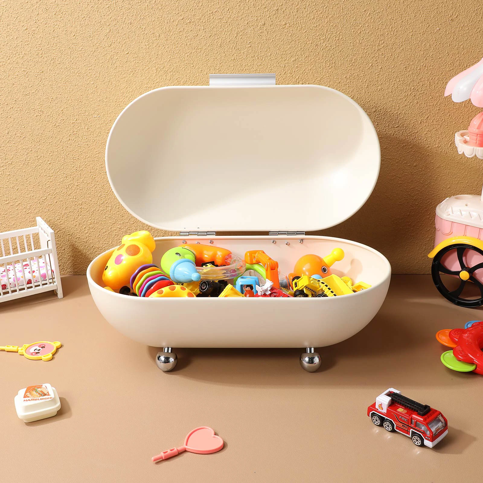 Storage Drawers Bread Box Bin Desktop Accessory Case Metal Container Kitchen Accessories Shopping