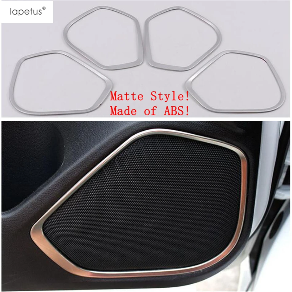 

Car Inner Door Speaker Audio Sound Horn Frame Cover Trim For Honda FIT Jazz 2014 - 2019 Matte /Carbon Fiber Interior Accessories