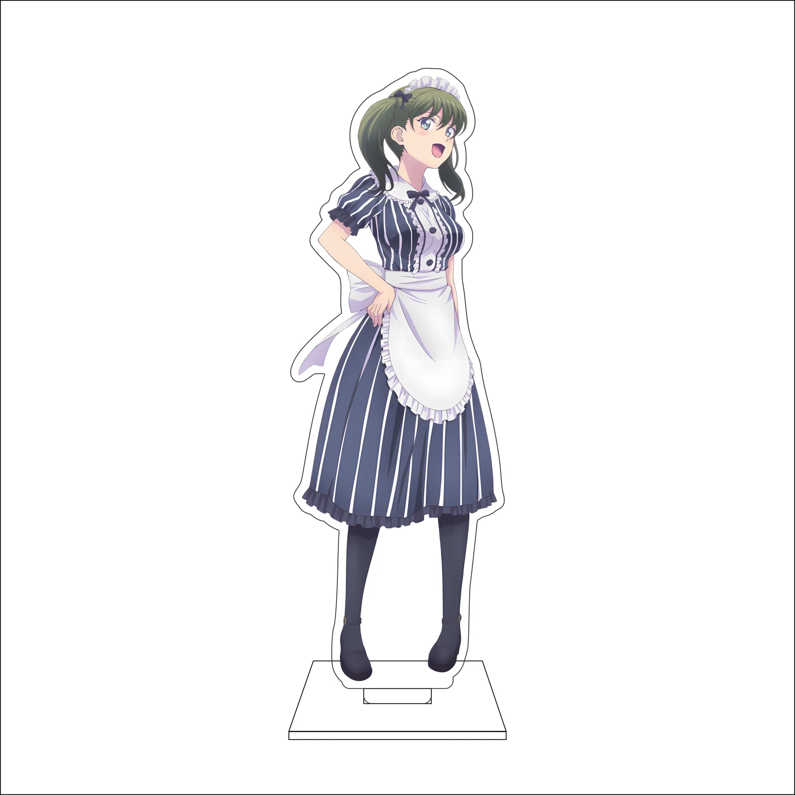 16CM Anime The Goddess Cafe Terrace Cosplay Acrylic Figure Stand Plate Hōōji Kureha Kasumi Hayato Ornaments Gift view 4
