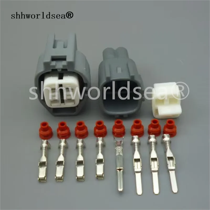2/100Sets 4 Pin 6189-0629 90980-11028 6188-0517 90980-1 Auto Connector Sensor Bulkhead Connector For Toyota 1JZ-GTE 2JZ-GTE O2