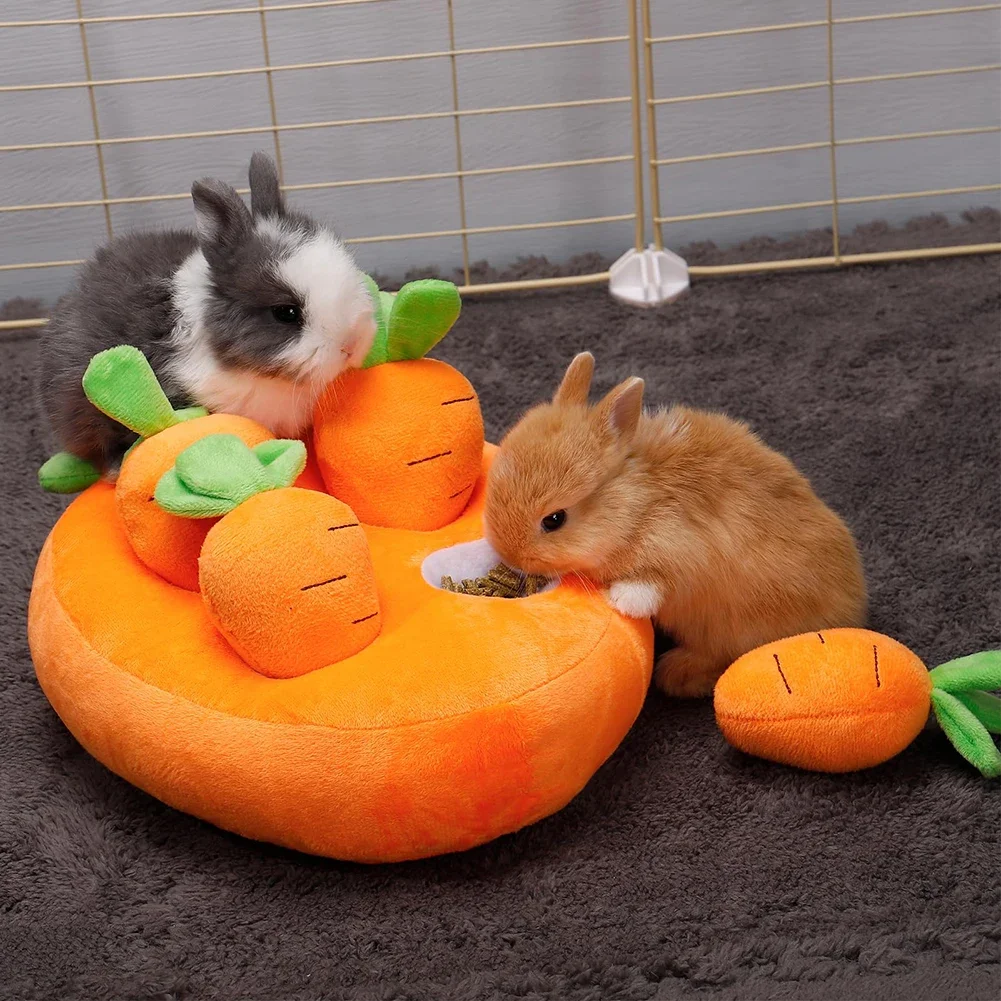 

Novelty Snuffle Mat Rabbit Foraging Toys Small Animals Interactive Toys For Ferret Chinchilla Guinea Pig Hamster Pet Products