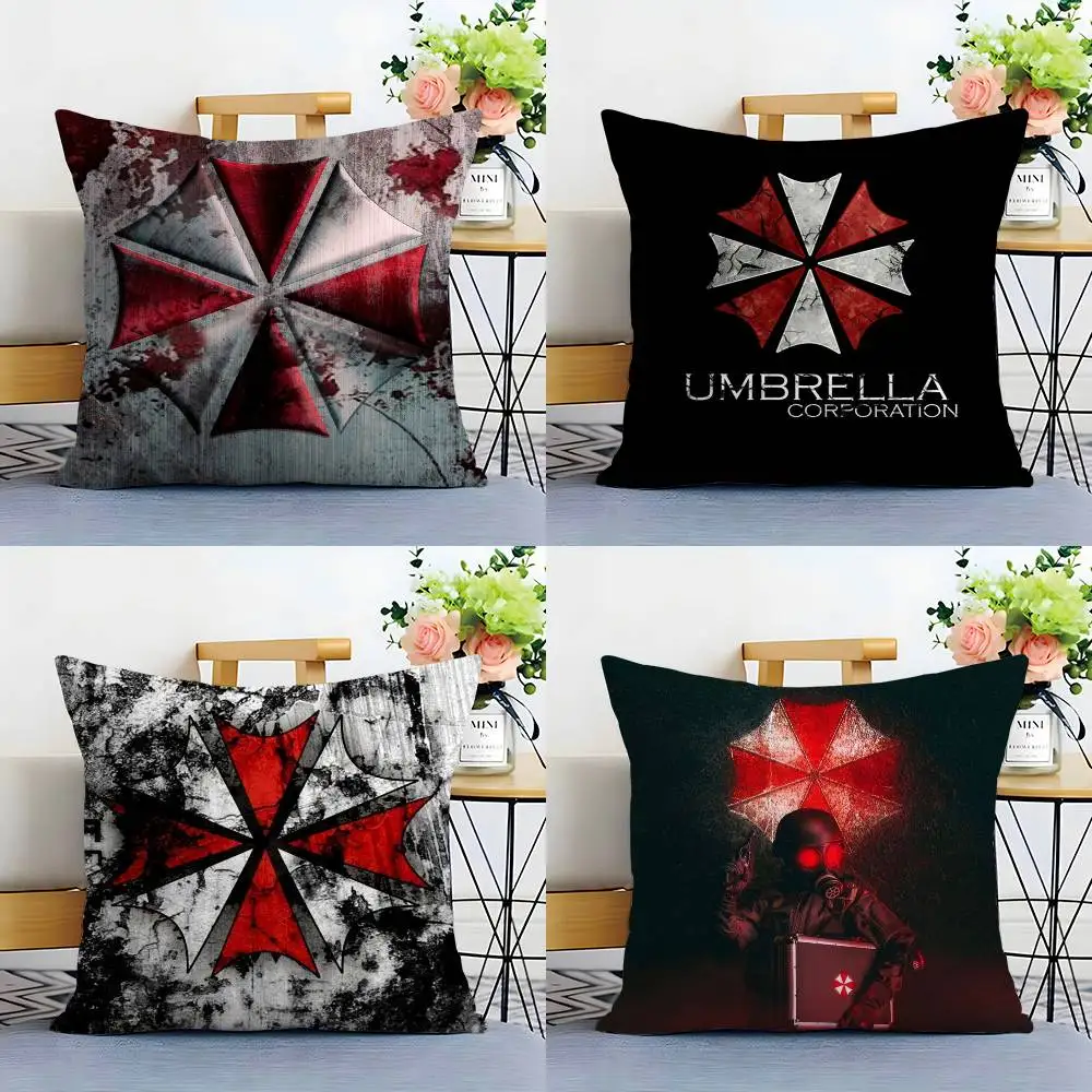 

Movie R-Resident E-Evil Pillow Case Sofa Living Room Bedroom Double-sided Printing Square Cushion Nap Time Pillow Case