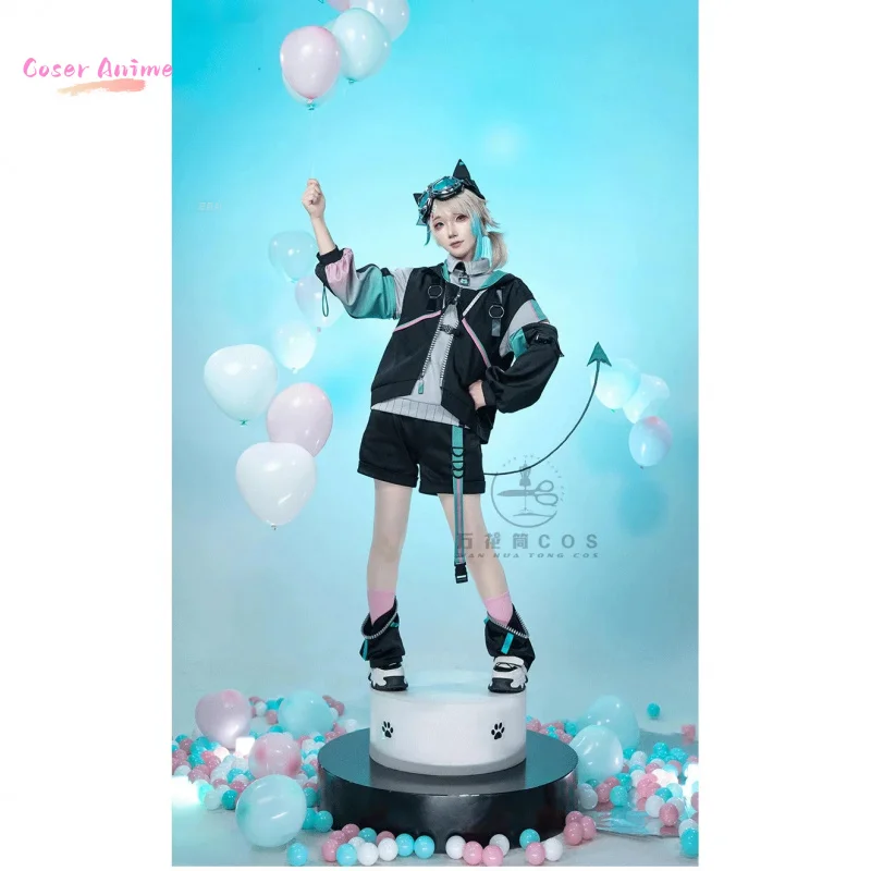 Juego VirtuaReal Aza Cosplay disfraz uniforme fiesta de Halloween para mujeres hombres accesorios de carnaval