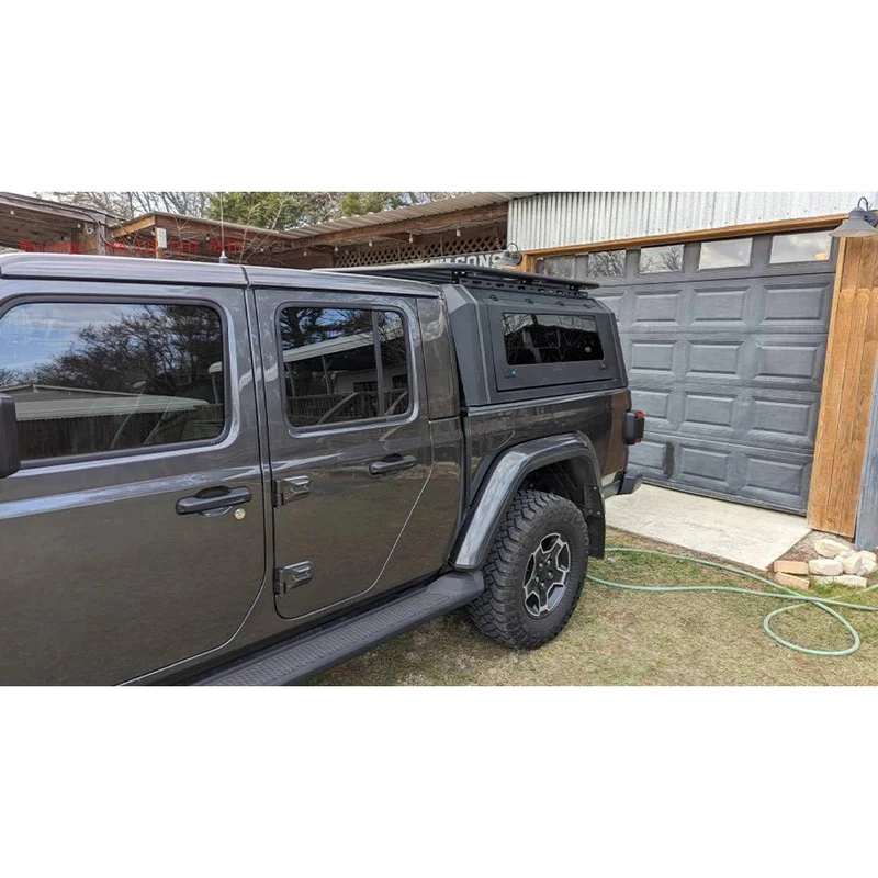 

Factory direct sales Customized 4x4 pickup truck roof, hardtop aluminum alloy, with sliding windows, can be used as a cargo bed