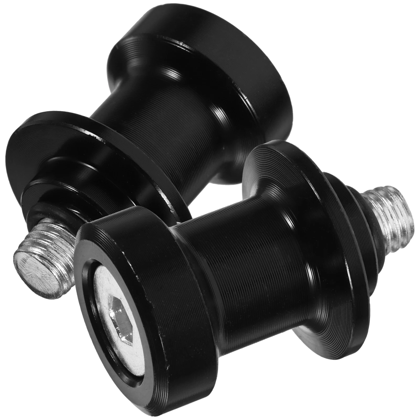 

2pcs Motorcycle Nails Black Swing Arm Stand Fastener 8mm Rear Frame Swing Arm Stand Screw Accessories Slider Fastener