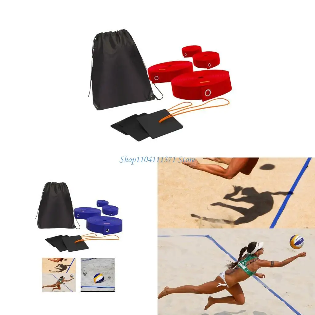 

P9FC Professional Regulable Volleyballs Field Markers Volleyballs Courts Webbing Marker