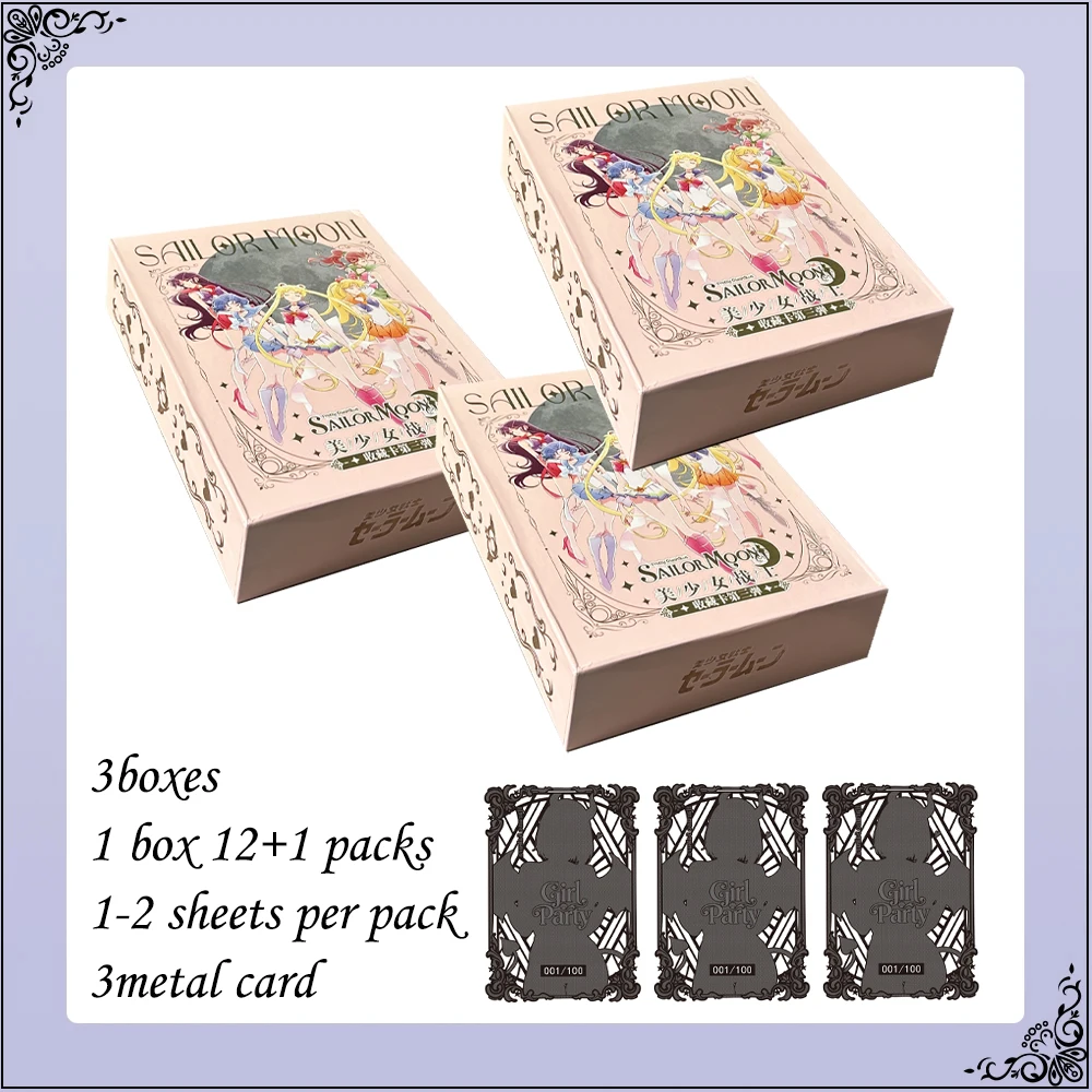 

Sailor Moon Card 30th Anniversary Star Apocalypse Series Eternal Crystal Anime Collection Card Fantasy Magic Card Toy