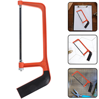 Hand Saw Coping Frame Wood Handsaw for Cutting Tools 6 Inch Bow Scroll Woodworking Aluminum Alloy