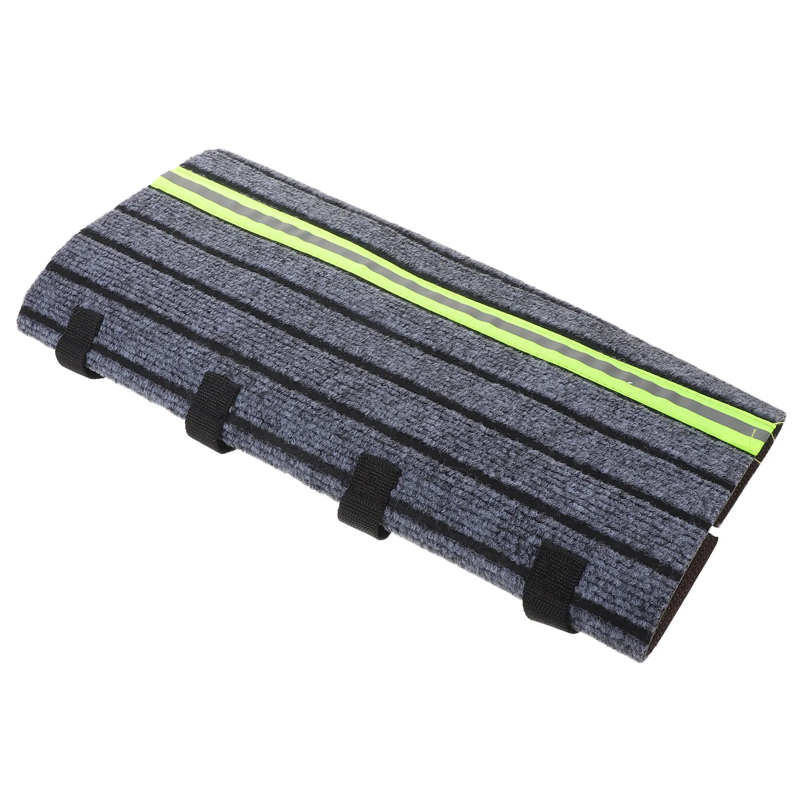 

Противоскользящий коврик для ступеней автодома с отражающими полосами, 18.1x9.8, для наружного использования, для входа в кемпер/автодом