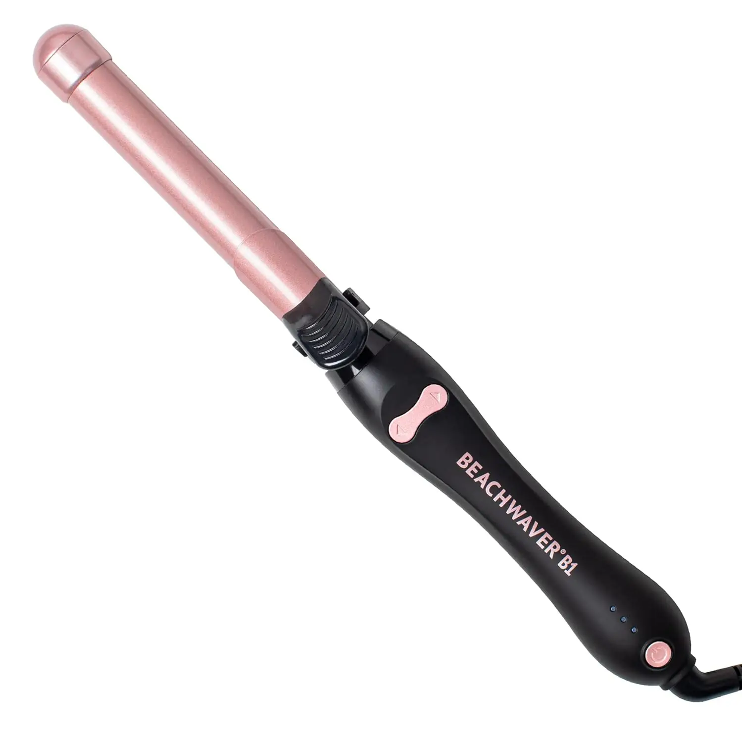 

1" Ceramic Rotating Curling Iron - Auto Shut Off, Dual Voltage for Travel-Friendly Waves