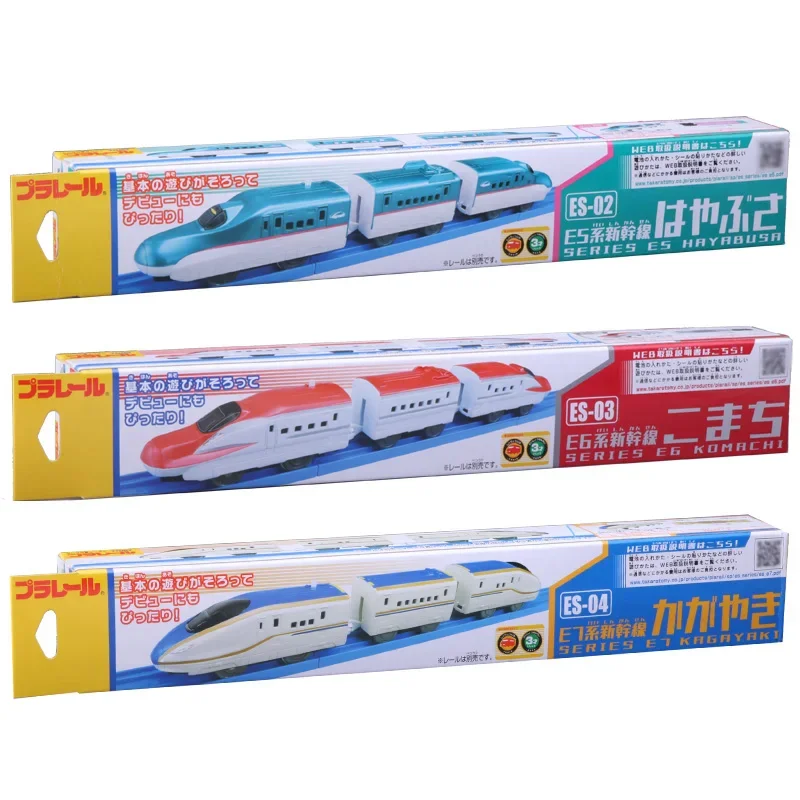 TAKARA TOMY ES full series Hayabusa Express Shinkansen electric small train, children\'s rail train toy children\'s gift.