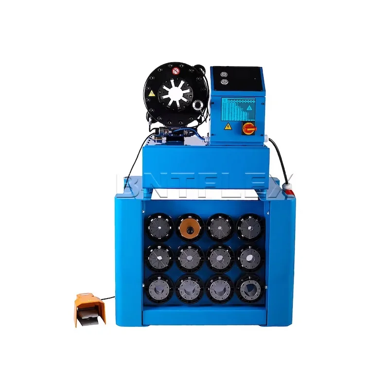 door to door P32 hydraulic crimping machine with quick tool and dies base with 15 sets of dies