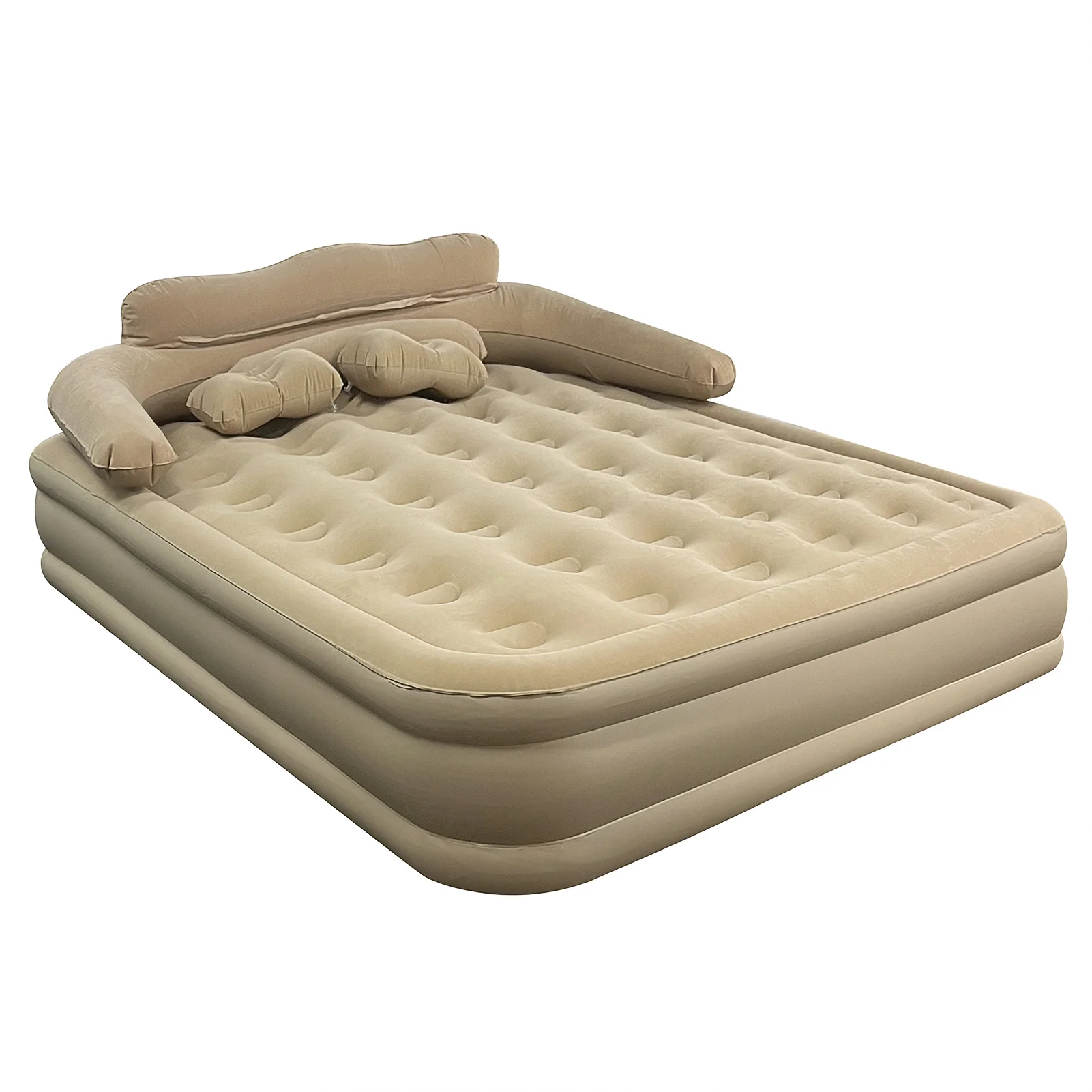 سرير قابل للطي وسادة هوائية قابلة للنفخ بلمسة واحدة سرير خيمة هوائية للنزهات والتخييم سرير هوائي مع مسند ظهر خيمة هوائية كبيرة أوتوماتيكية #6