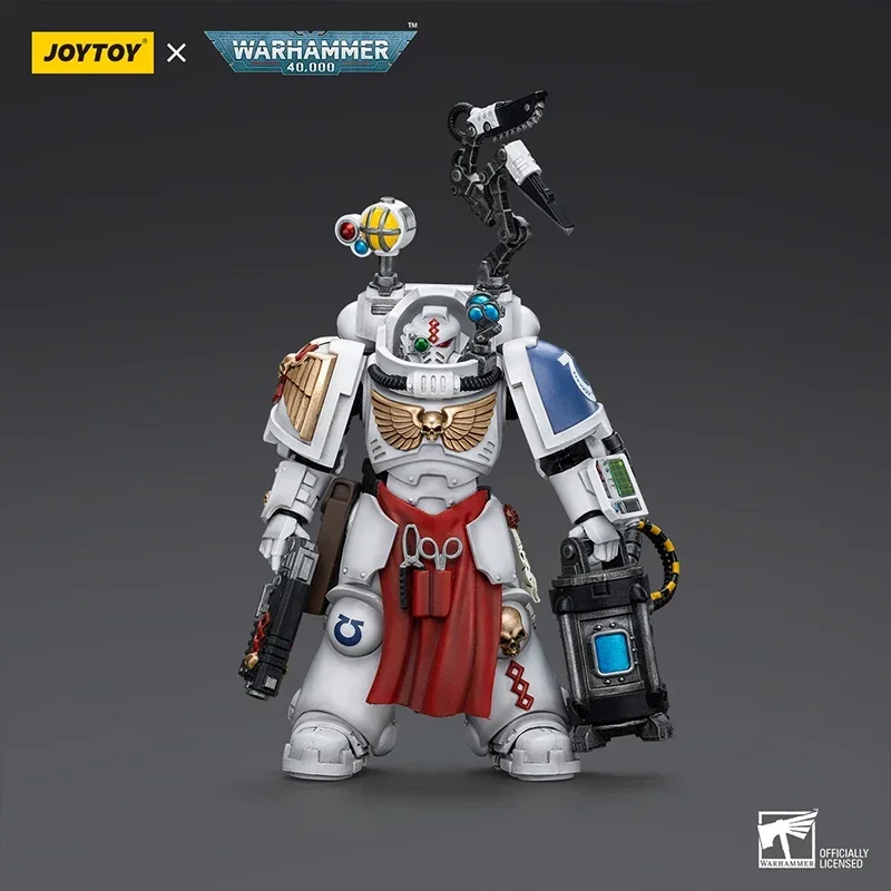 [Pre-Sale] JOYTOY Warhammer 40K 1/18 Action Figure Uitramarines Apothecary Biologis Figurine Collectible Model Doll Ornament Toy