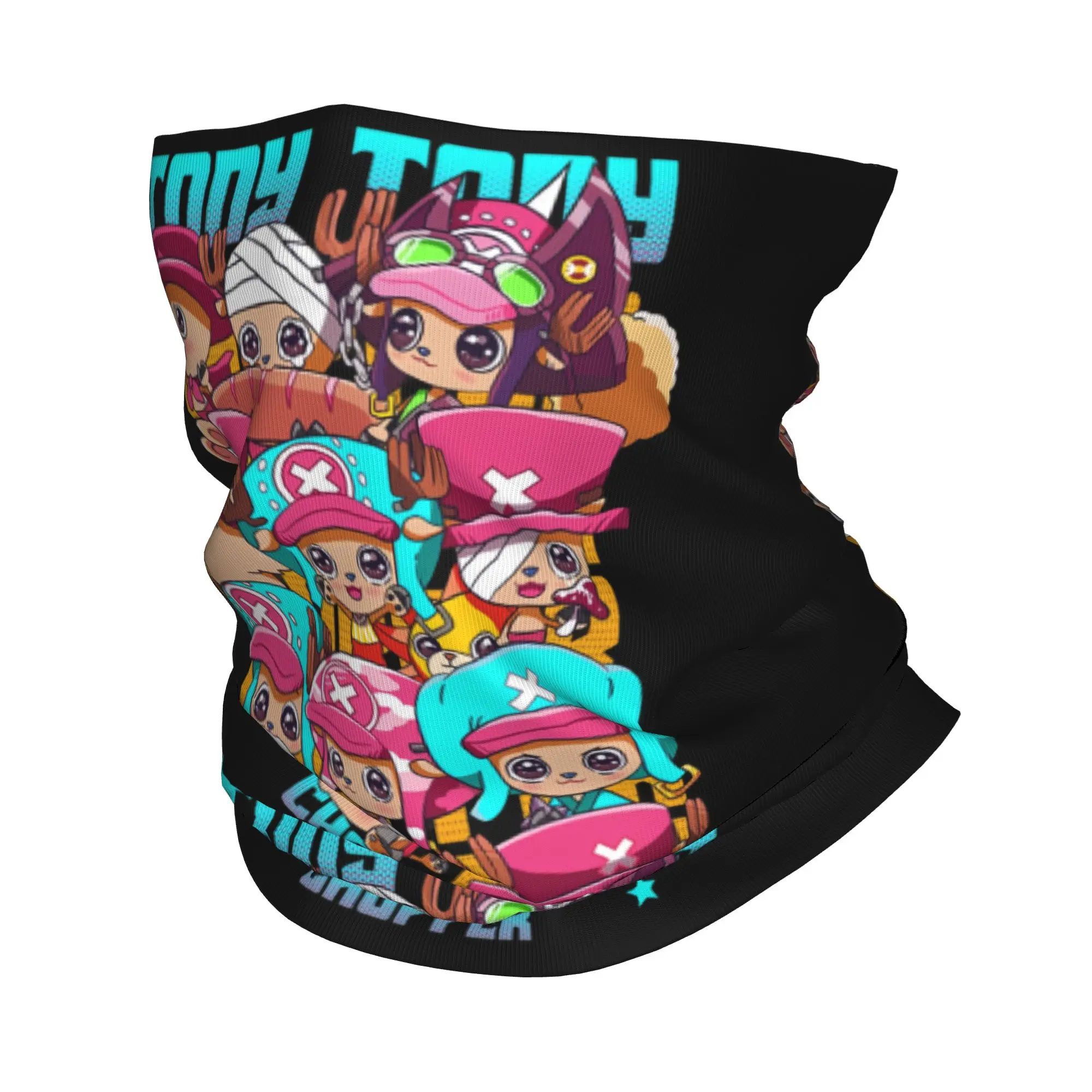 One Piece Tony Tony Chopper Bandana Neck Gaiter for Ski Running Women Men Wrap Scarf Anime  Balaclava Warmer