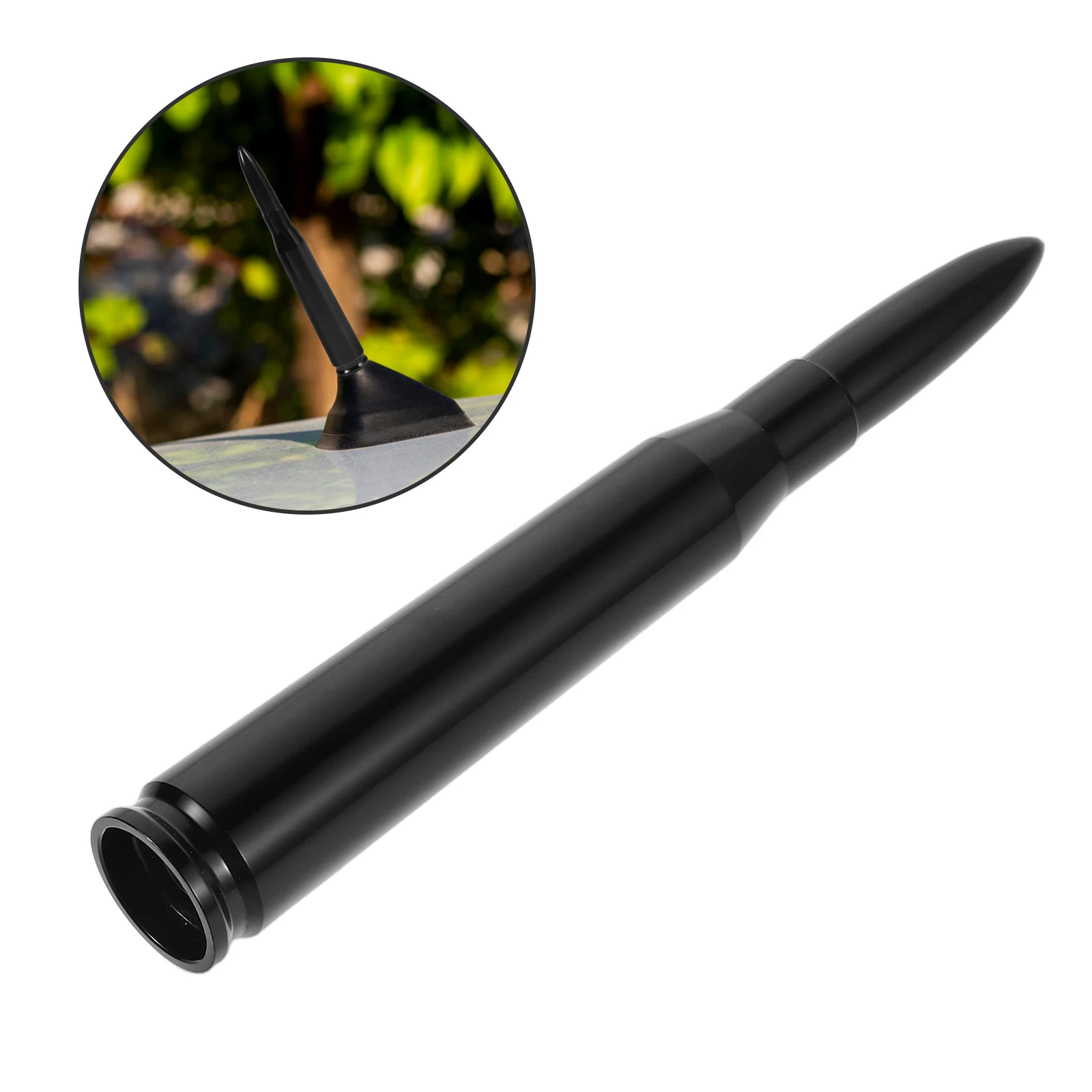 

Car Roof Antenna Replacement Aluminum Alloy Enhanced Signal Reception Durable Metal Auto Antenna For Suv Truck Vehicle Radio