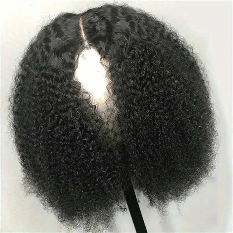 

Кудрявый вьющийся парик Боб Короткие парики из натуральных волос 13x4 Кудрявый парик фронта шнурка Бразильский предварительно сорванный прозрачный парик шнурка 4x4 Парик с застежкой