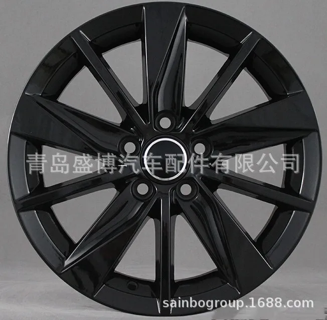 

Suitable for 15-inch black car surface aluminum alloy wheels, factory direct sales