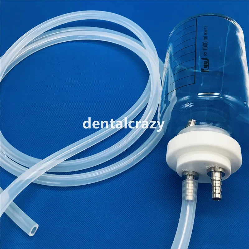 For Beauty Health equipment 1000ml Liposuction Fat Collection Autoclavable Canister+Silicagel Hose tube Liposuction tools